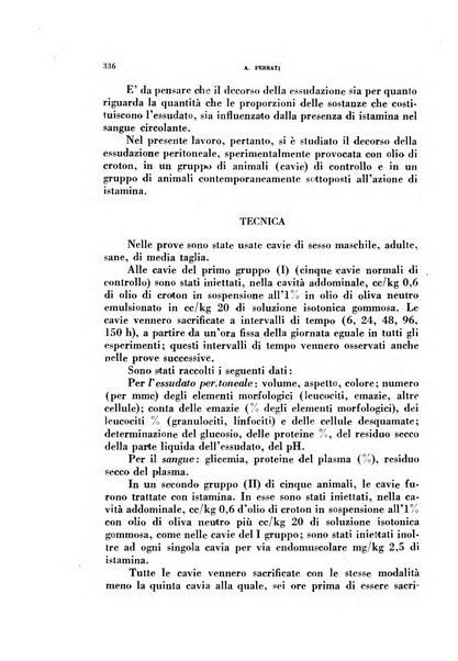 Archivio italiano di medicina sperimentale