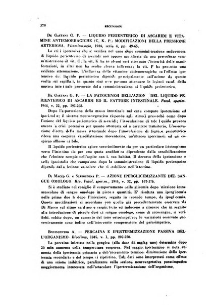 Archivio italiano di medicina sperimentale