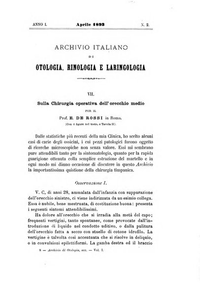 Archivio italiano di otologia, rinologia e laringologia