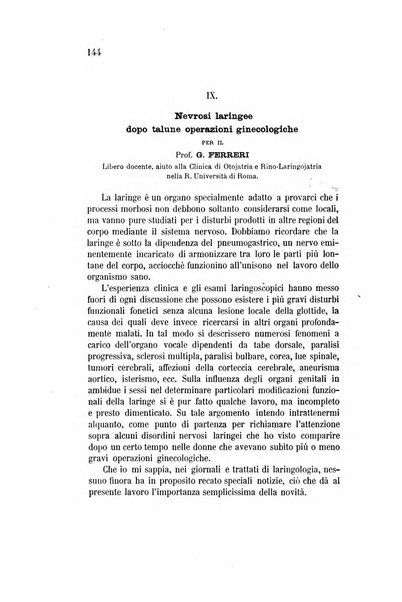 Archivio italiano di otologia, rinologia e laringologia