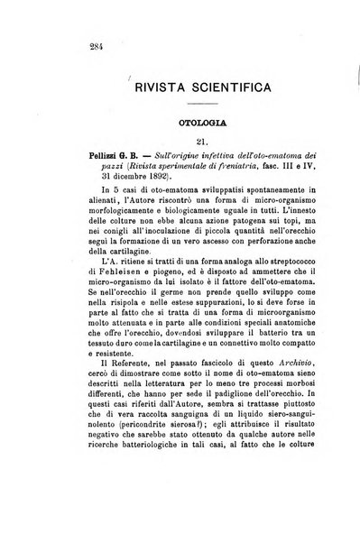 Archivio italiano di otologia, rinologia e laringologia