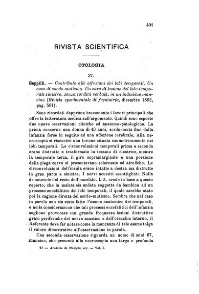 Archivio italiano di otologia, rinologia e laringologia