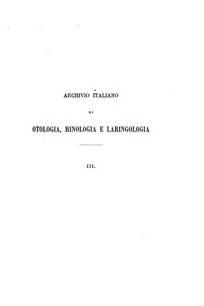 Archivio italiano di otologia, rinologia e laringologia