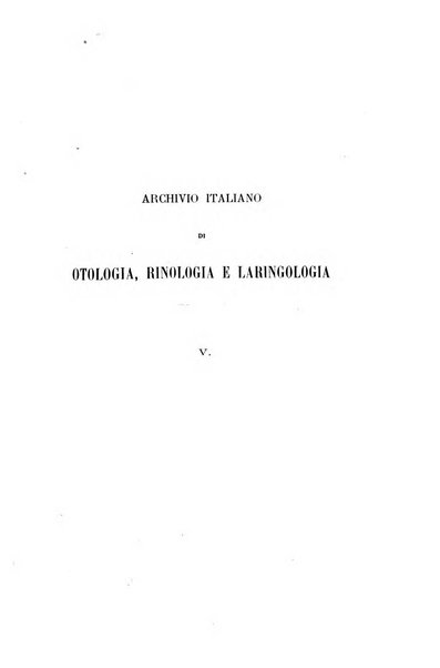 Archivio italiano di otologia, rinologia e laringologia