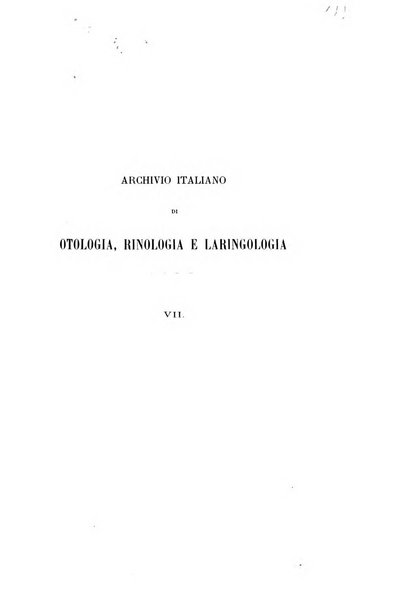 Archivio italiano di otologia, rinologia e laringologia