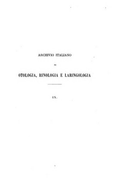 Archivio italiano di otologia, rinologia e laringologia