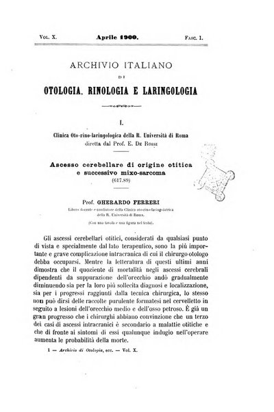 Archivio italiano di otologia, rinologia e laringologia