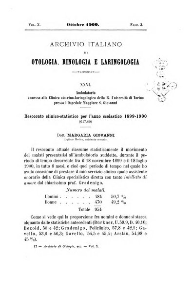 Archivio italiano di otologia, rinologia e laringologia