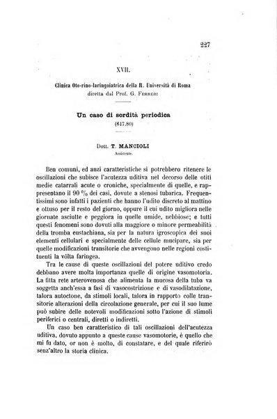 Archivio italiano di otologia, rinologia e laringologia