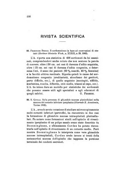 Archivio italiano di otologia, rinologia e laringologia