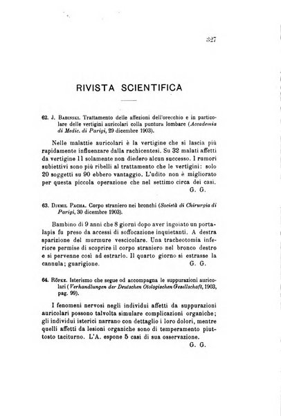 Archivio italiano di otologia, rinologia e laringologia