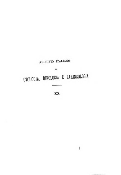 Archivio italiano di otologia, rinologia e laringologia