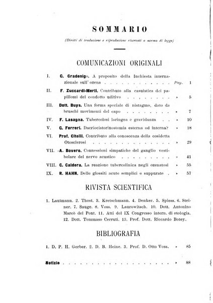 Archivio italiano di otologia, rinologia e laringologia