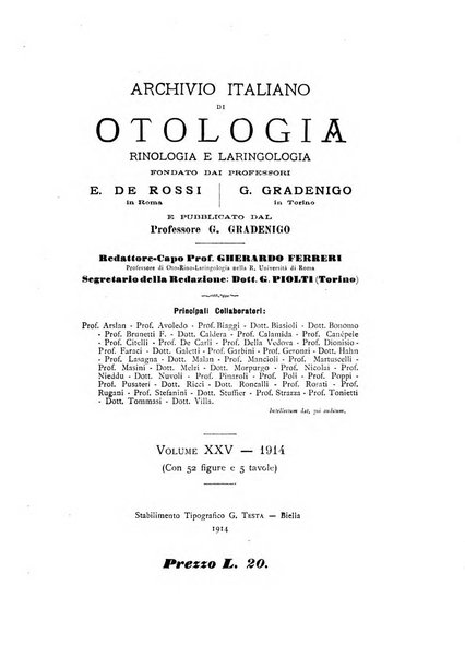 Archivio italiano di otologia, rinologia e laringologia