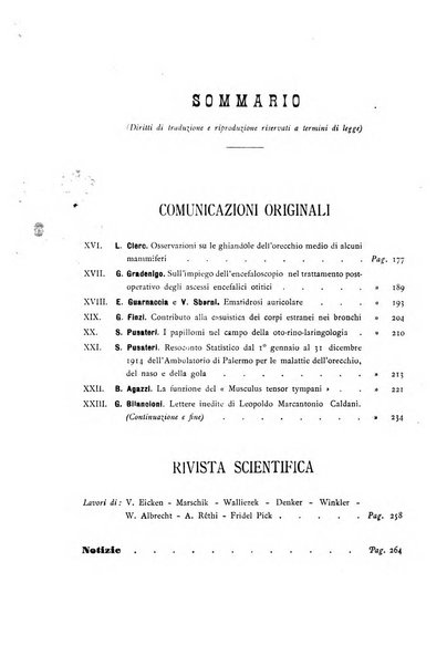 Archivio italiano di otologia, rinologia e laringologia