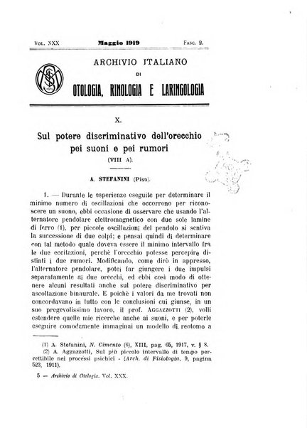 Archivio italiano di otologia, rinologia e laringologia