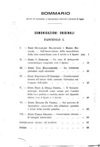 Archivio italiano di otologia, rinologia e laringologia