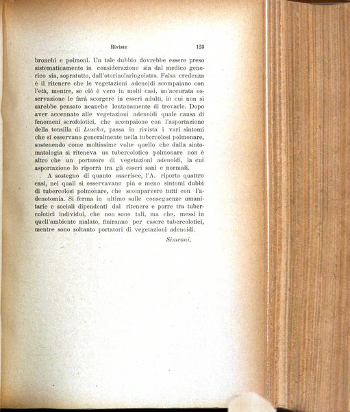 Archivio italiano di otologia, rinologia e laringologia