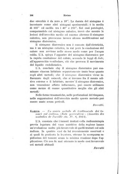 Archivio italiano di otologia, rinologia e laringologia