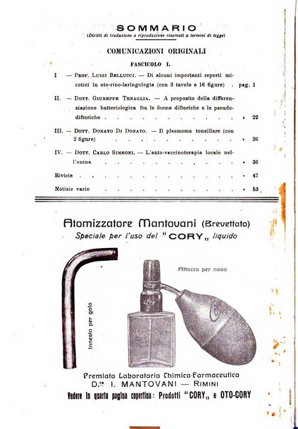 Archivio italiano di otologia, rinologia e laringologia