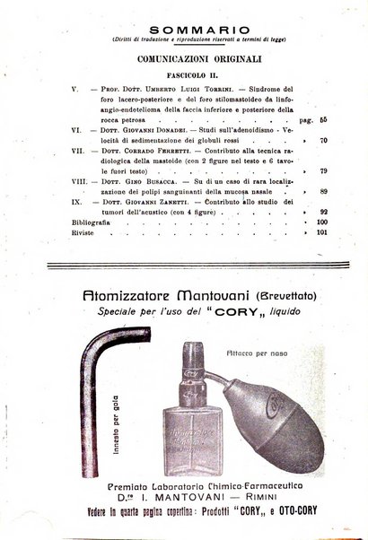 Archivio italiano di otologia, rinologia e laringologia