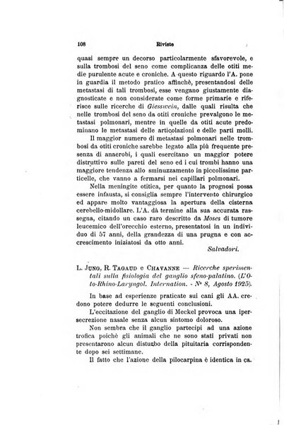 Archivio italiano di otologia, rinologia e laringologia