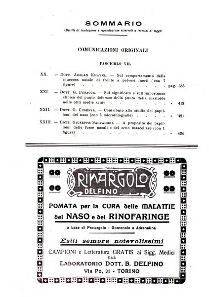 Archivio italiano di otologia, rinologia e laringologia