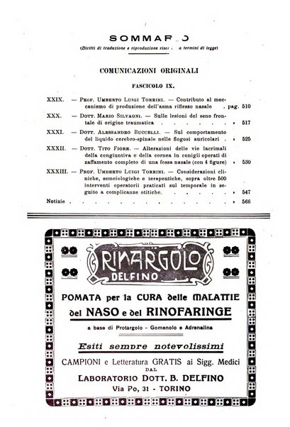 Archivio italiano di otologia, rinologia e laringologia