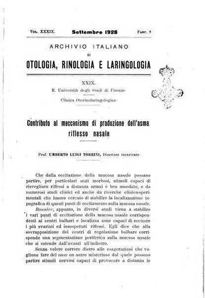 Archivio italiano di otologia, rinologia e laringologia