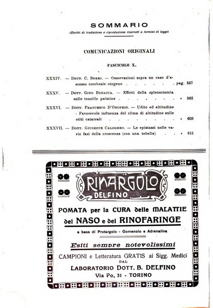 Archivio italiano di otologia, rinologia e laringologia