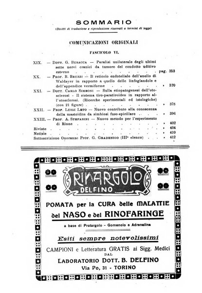 Archivio italiano di otologia, rinologia e laringologia