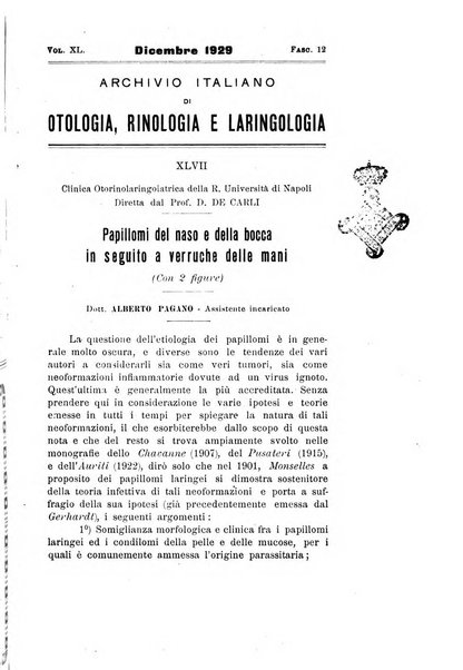 Archivio italiano di otologia, rinologia e laringologia