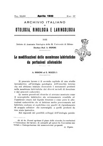 Archivio italiano di otologia, rinologia e laringologia