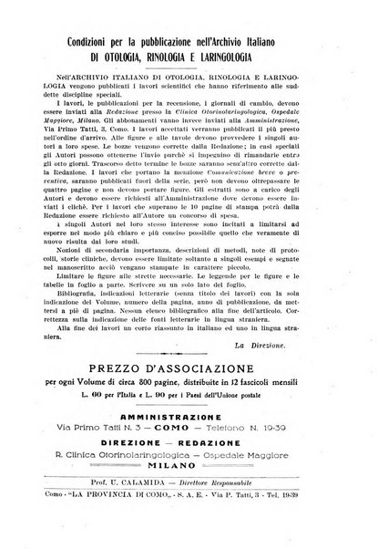 Archivio italiano di otologia, rinologia e laringologia