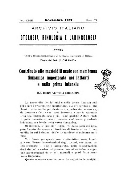 Archivio italiano di otologia, rinologia e laringologia