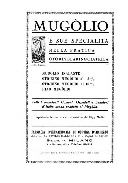 Archivio italiano di otologia, rinologia e laringologia