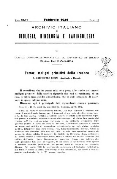 Archivio italiano di otologia, rinologia e laringologia