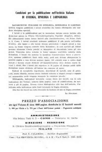 Archivio italiano di otologia, rinologia e laringologia