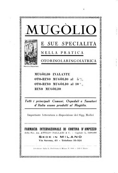 Archivio italiano di otologia, rinologia e laringologia