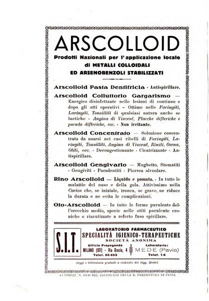 Archivio italiano di otologia, rinologia e laringologia