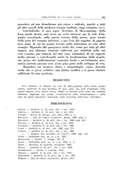 Archivio italiano di otologia, rinologia e laringologia