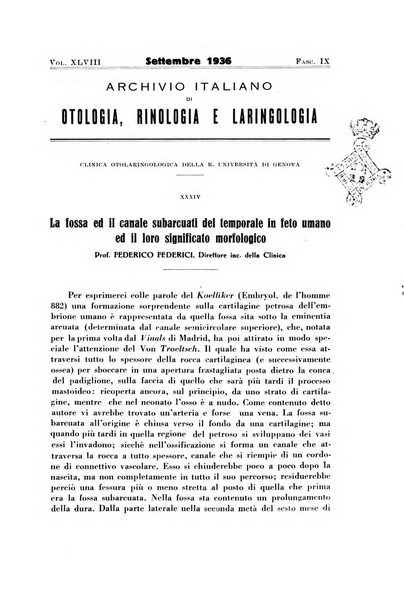 Archivio italiano di otologia, rinologia e laringologia