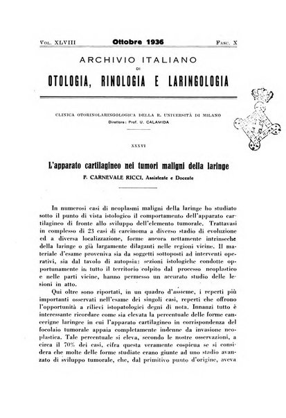 Archivio italiano di otologia, rinologia e laringologia