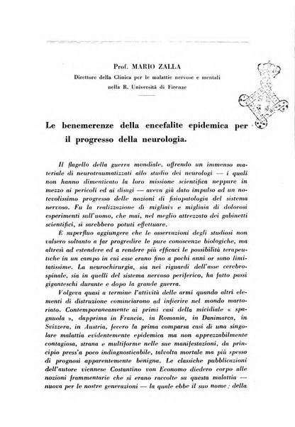 Archivio italiano di studi neuropsichiatrici sull'encefalite e l'epilessia