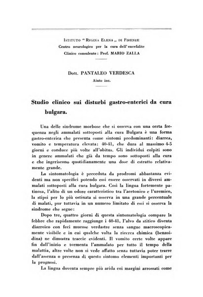 Archivio italiano di studi neuropsichiatrici sull'encefalite e l'epilessia