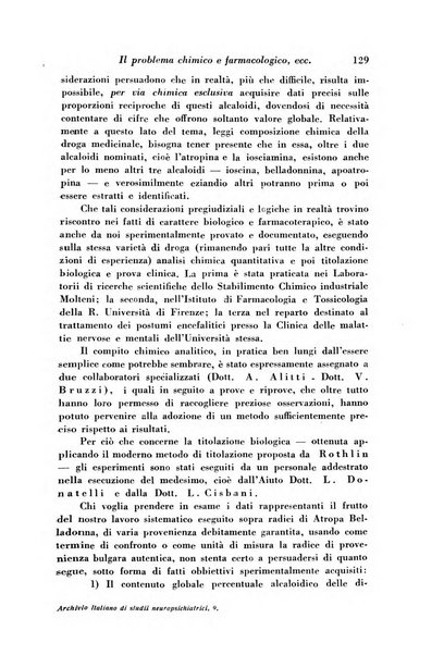 Archivio italiano di studi neuropsichiatrici sull'encefalite e l'epilessia