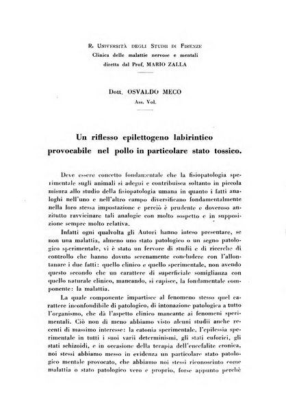 Archivio italiano di studi neuropsichiatrici sull'encefalite e l'epilessia