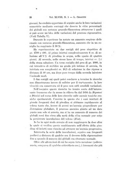 Archivio per le scienze mediche