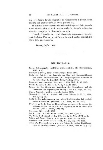 Archivio per le scienze mediche