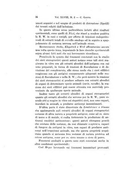 Archivio per le scienze mediche